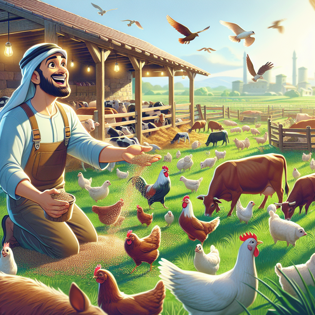 Animal husbandry in Funny Farm